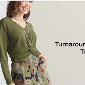 CAbi sz M turnaround top